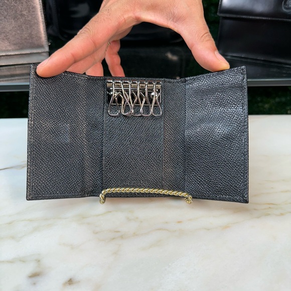 Bulgari Black Silver Clip Key Holder - Picture 5 of 14